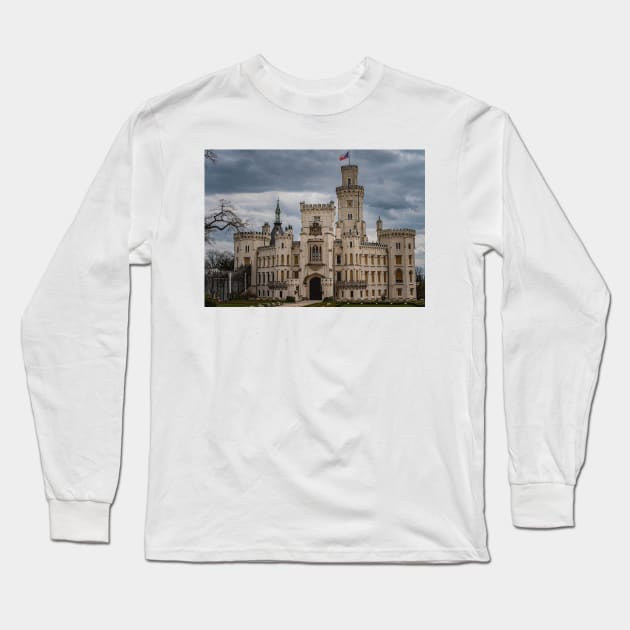 Fairy Tale Castle Long Sleeve T-Shirt by Photomisak72